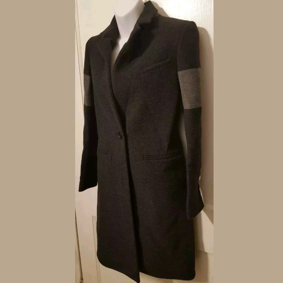 James Perse Wool Coat size 0 NWT - Picture 3 of 5